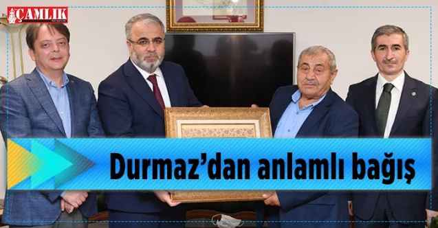Hayırsever iş insanı Osman Durmaz,  arsasını bağışladı