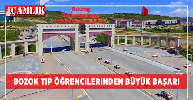 Bozok Tıp öğrencilerinden büyük başarı
