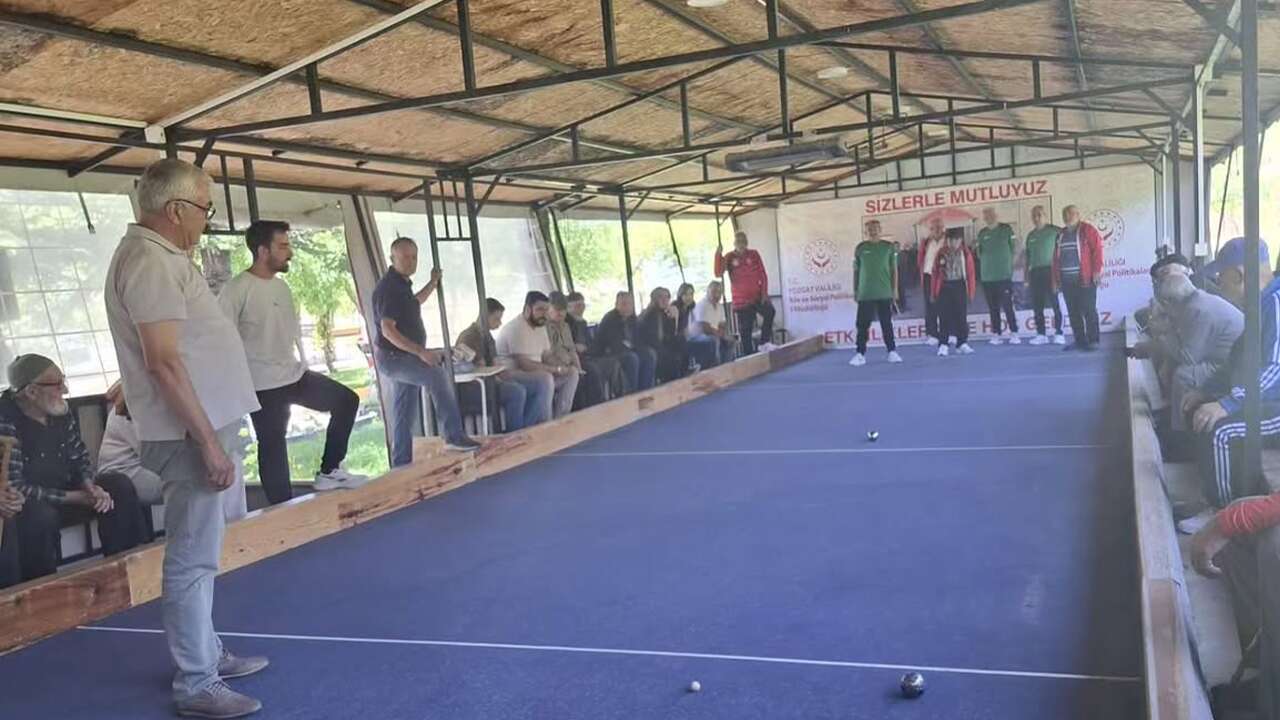 Yozgat'ta Bocce Heyecanı! Huzurevi Sakinlerinden Dostluk Dolu Karşılaşma