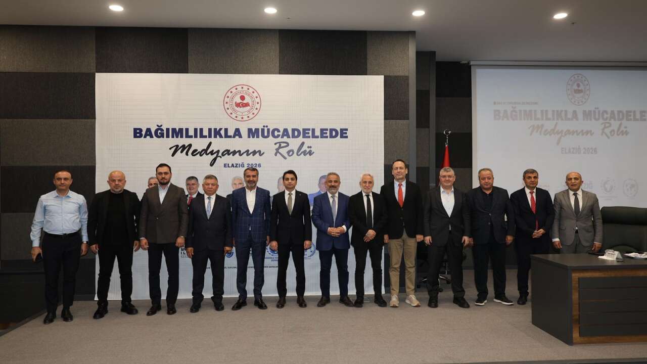 Elazığ’da Bağımlılıkla Mücadelede Medyanın Rolü Konuşuldu