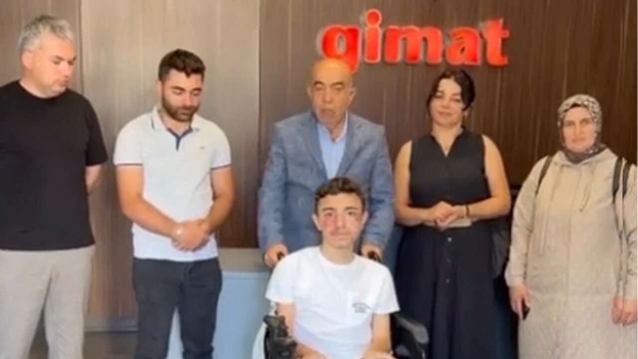 Akdağmadenli DM hastası Furkan Dağdelen Yozgat'ta hayırsever iş insanı Zafer Özışık ile buluştu