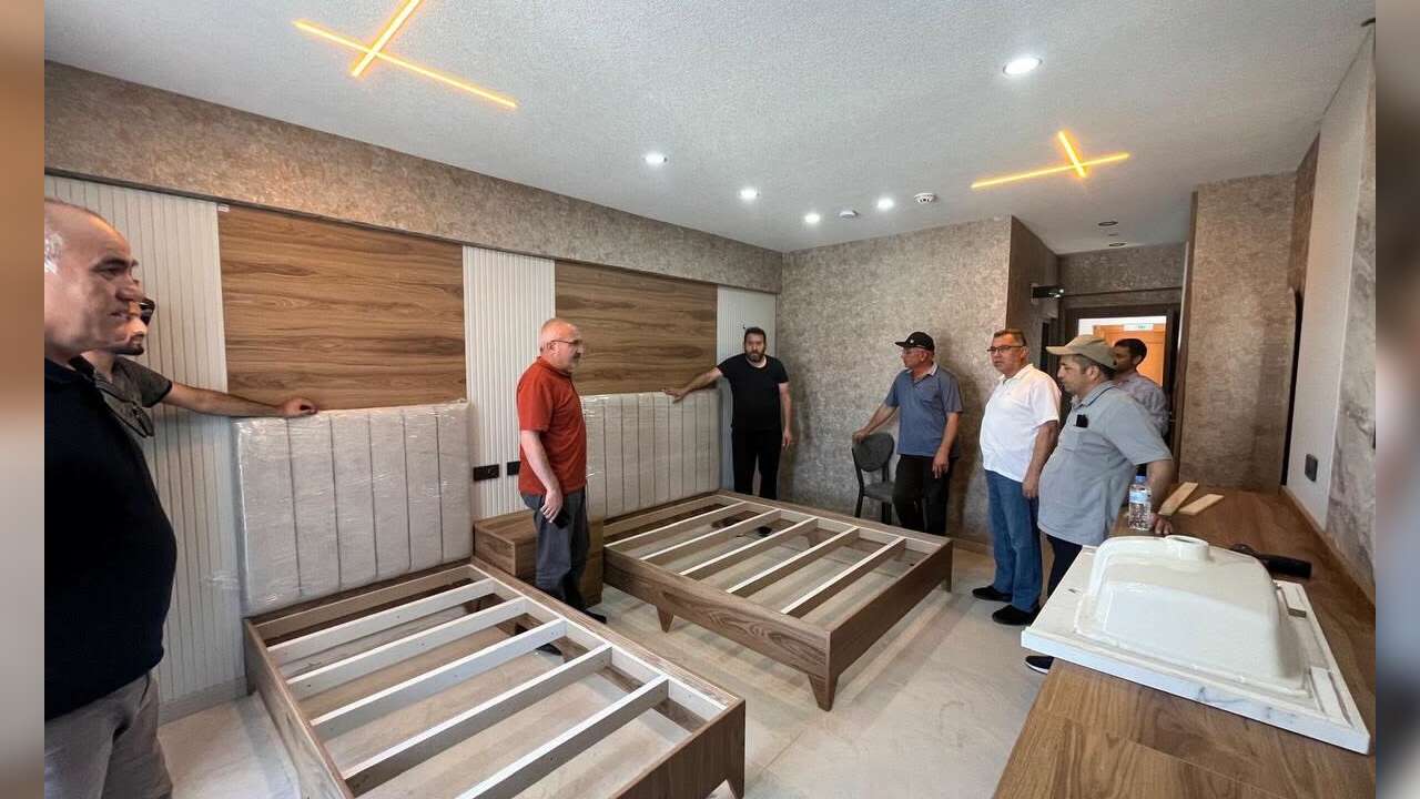 Sorgun Öğretmenevi Yenileniyor! Çalışmaları Milli Eğitim Müdürü Altınkaynak Yerinde İnceledi