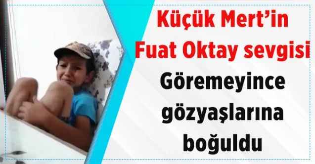 Cumhurbaşkanı Yardımcısı Oktay’ı göremeyince gözyaşına hakim olamadı