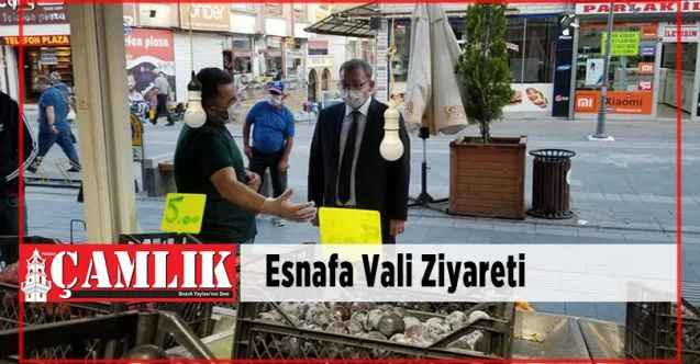 Yozgat Valisi Ziya Polat, Yozgat esnafını ziyaret etti, sıkıntılarını dinledi