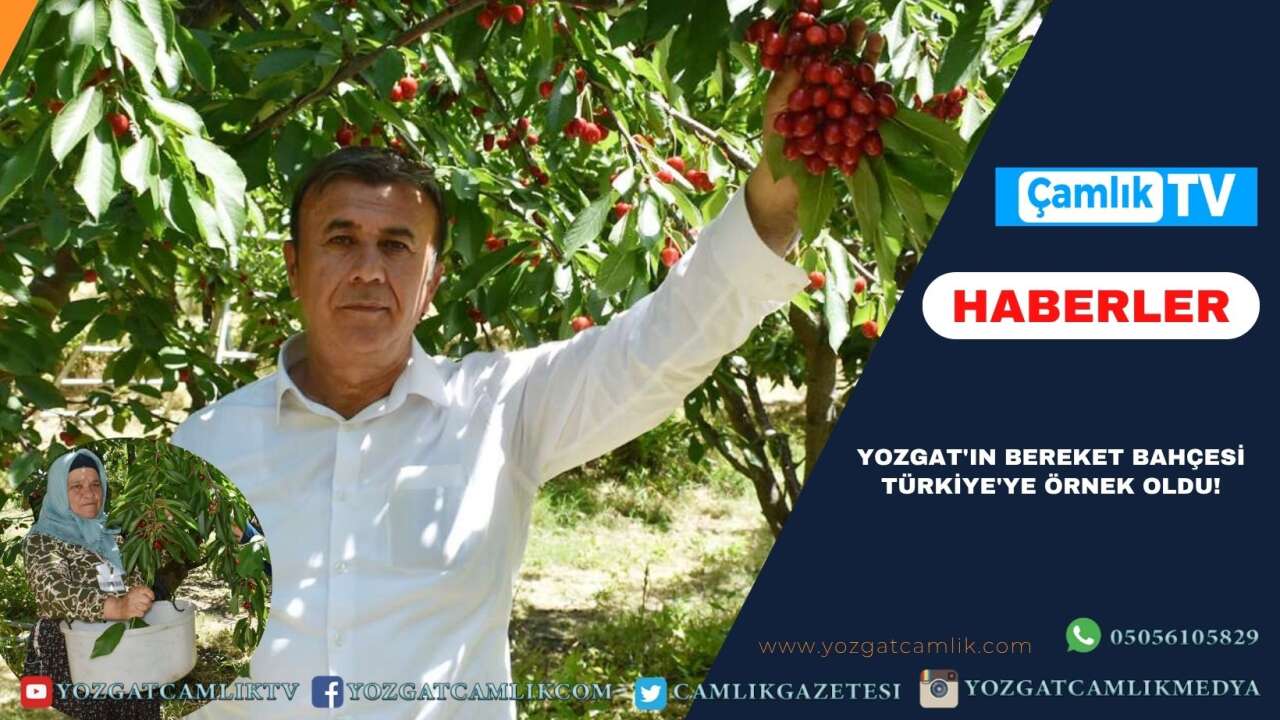 Yozgat'ın Bereket Bahçesi Türkiye'ye Örnek Oldu!