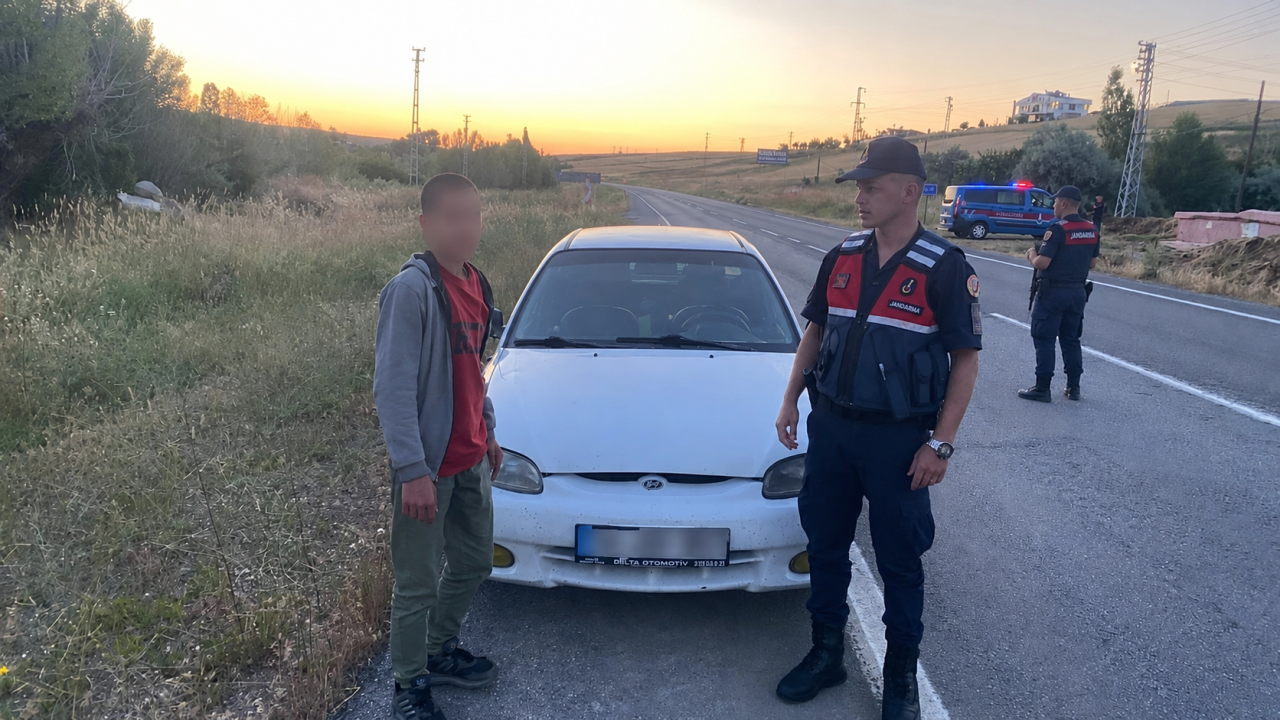 Yozgat'ta Çalıntı Aracın Direksiyonunda Kayıp Çocuk Çıktı
