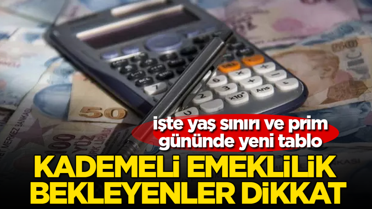 Kademeli Emeklilikte Son Durum: Mevcut Sistemde Kim Kaç Yaşında Emekli Olacak?