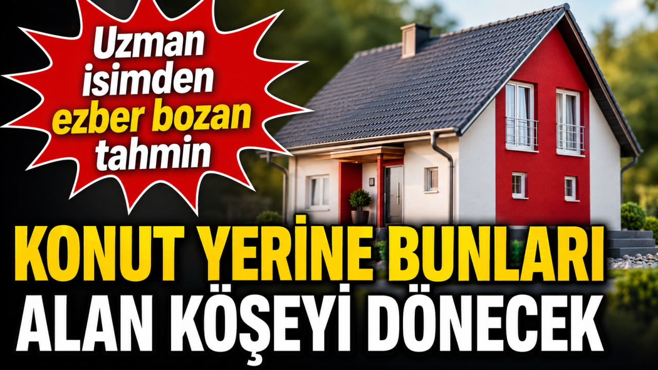 Konut Alan Değil Bunu Yapan Kazanacak: Uzman İsimden Yatırımcıları Şaşırtan 2026 Tahmini