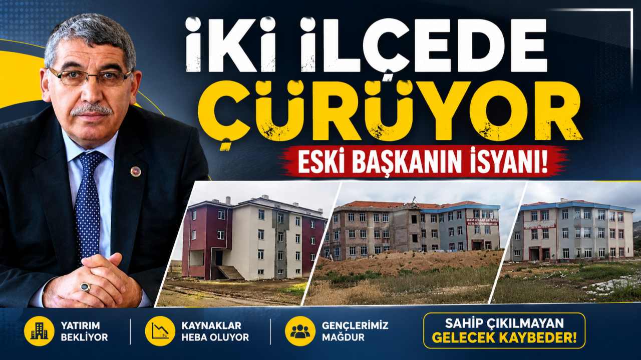 Eski Başkanı Karadavut'tan Yenifakılı ve Çayıralan'daki Atıl MYO Binalarına Sert Tepki