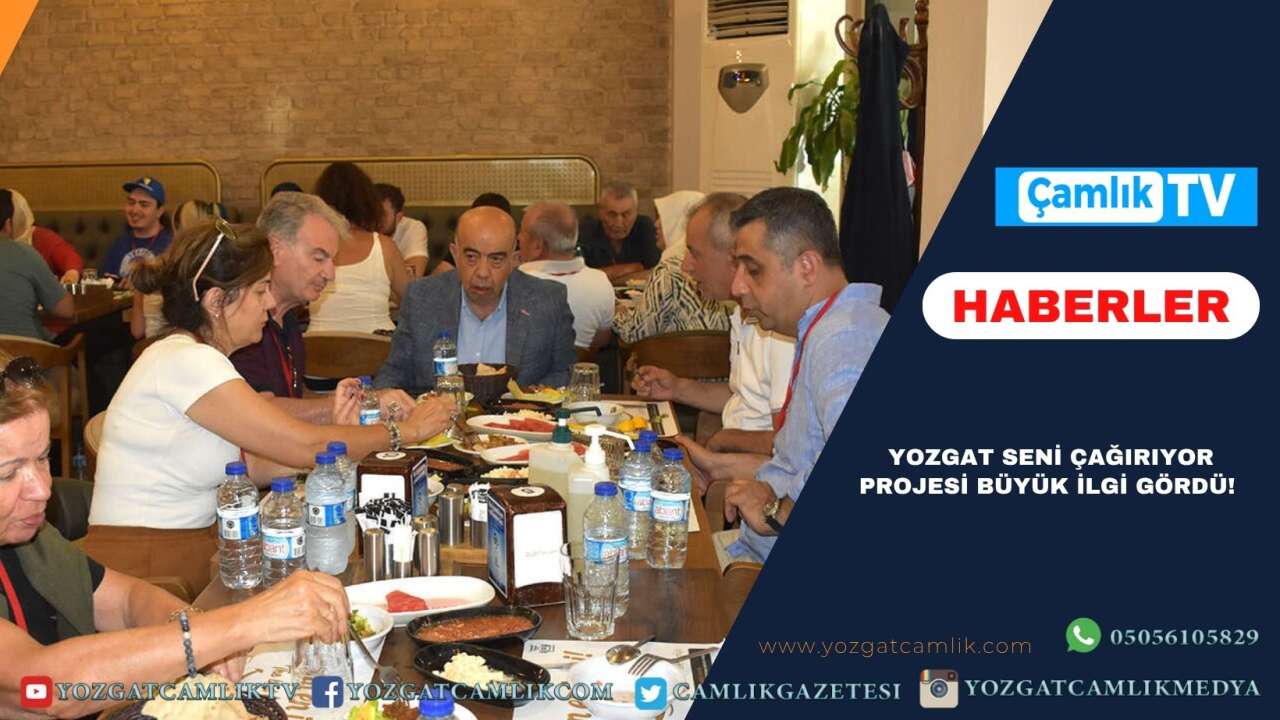 Yozgat Seni Çağırıyor Projesi Büyük İlgi Gördü! Ankara'daki Gurbetçiler Memleket Hasretini Yozgat'ta Giderdi
