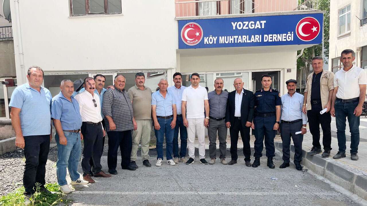 Yozgat'ta Jandarma Komutanlarından köy muhtarlarına veda