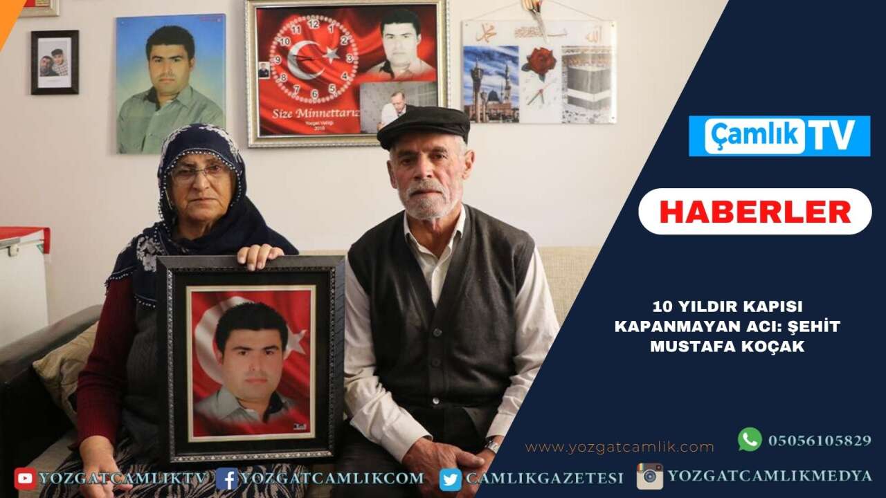 10 Yıldır Dinmeyen Acı! Yozgatlı Şehit Mustafa Koçak'ın Hatırası Evindeki O Odada Yaşatılıyor
