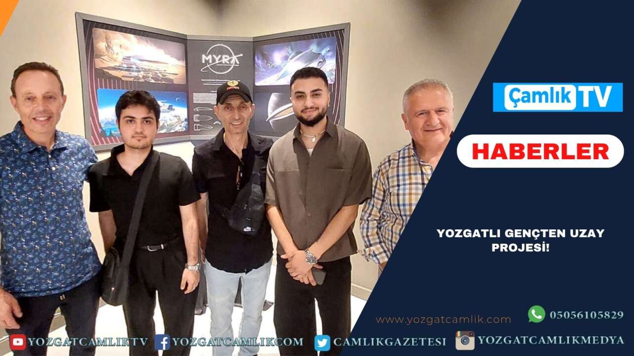 Yozgatlı gençten uzay projesi!