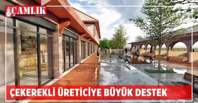 Çekerekli Üreticiye Büyük Destek