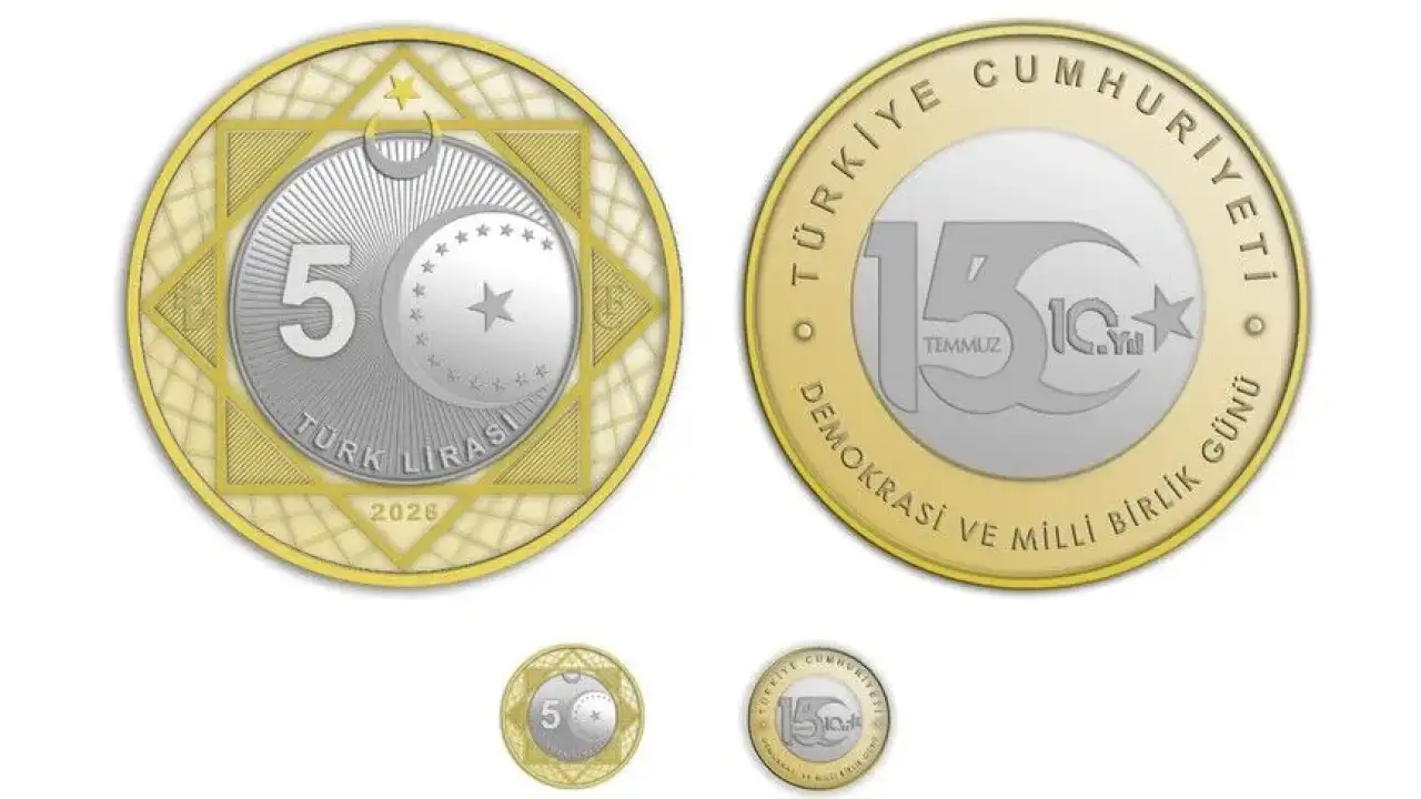 15 Temmuz'un 10. Yılına Özel 5 Lira Basıldı! İşte Yeni Tasarım