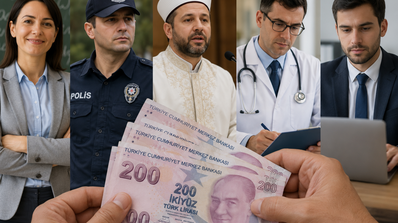 Zamlı Memur Maaşları Belli Oldu! İşte Meslek Meslek Yeni Maaşlar