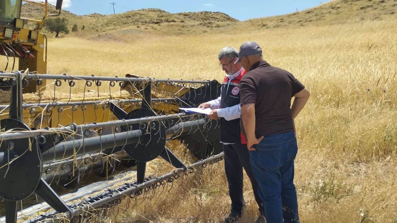 Yozgat'ta Biçerdöver Denetimleri Aralıksız Sürüyor