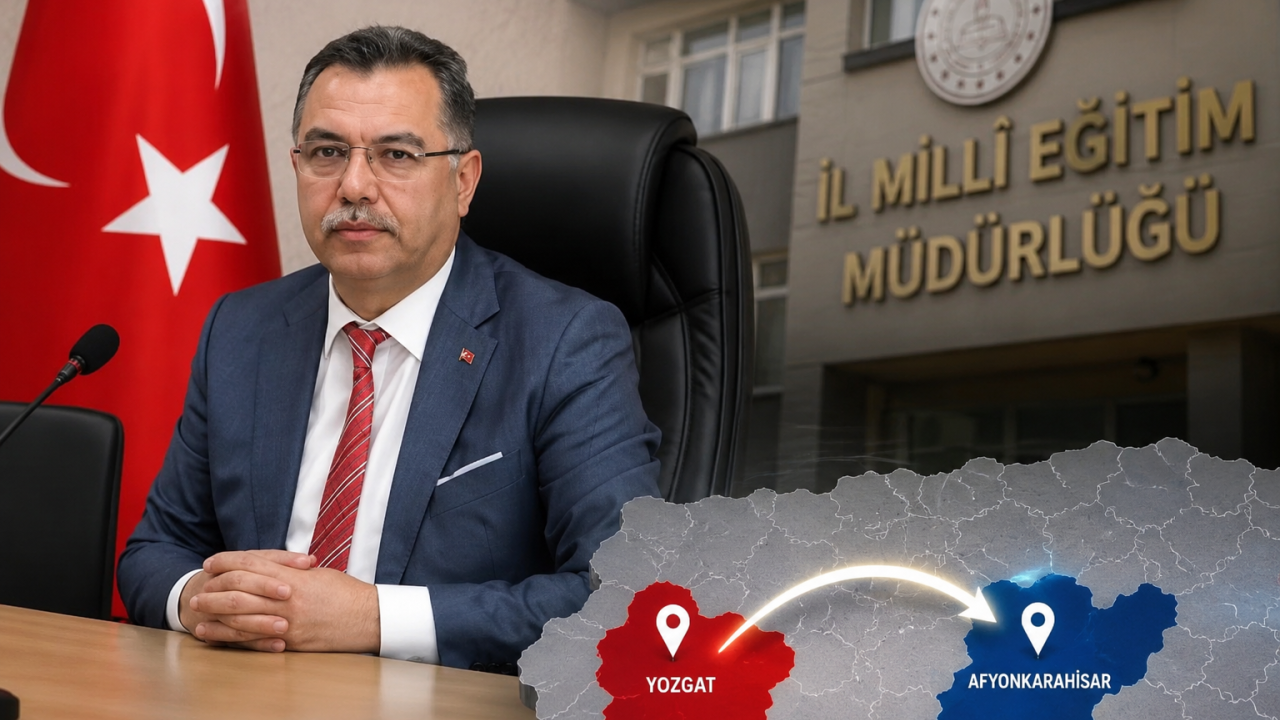 Yozgat’tan Afyon’a Atandı! İsmail Altınkaynak Kimdir?