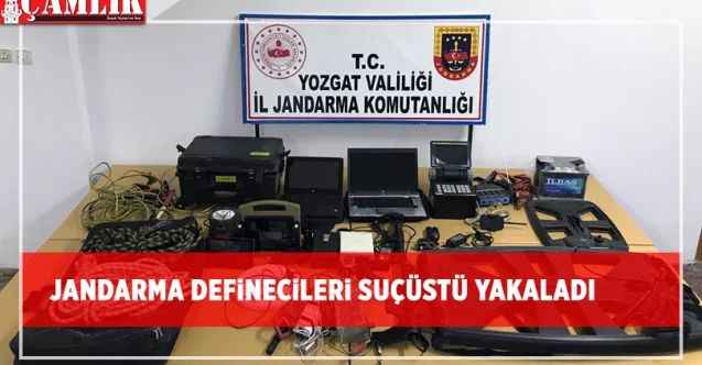 Jandarma definecileri suçüstü yakaladı