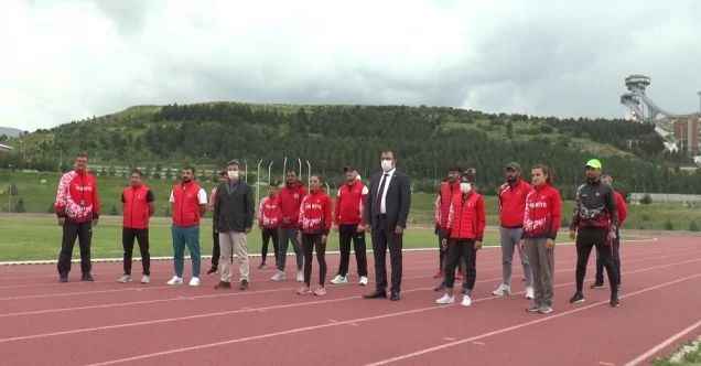 Atletizm Milli Takımı, Erzurum’da kampa girdi
