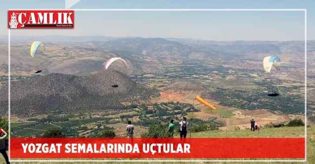 Yozgat semalarında uçtular