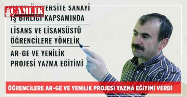 Dumlupınar Üniversitesinden  öğrencilere Ar-Ge ve Yenilik Projesi Yazma eğitimi