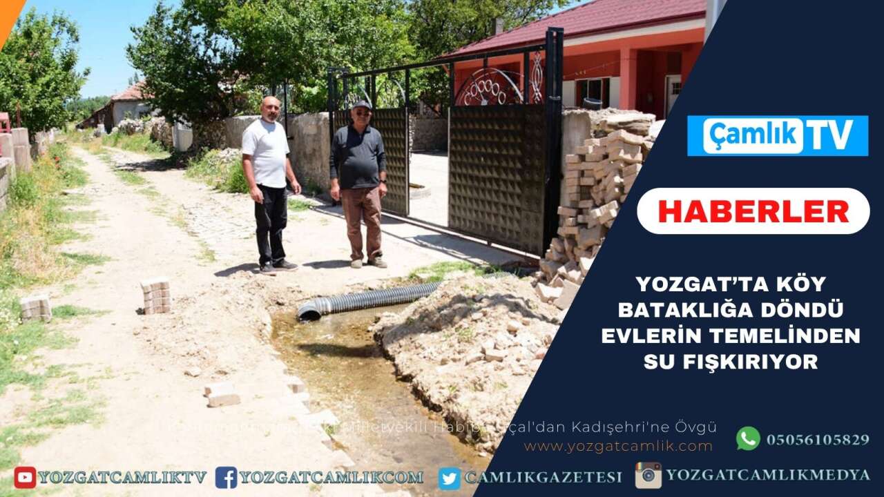 30 Yılın Yağışı Yukarı Tekke'yi Vurdu: Evlerden Su Fışkırdı, Köylüler Yardım Bekliyor