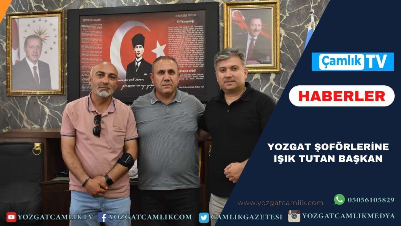 Yozgat Şoförlerine Işık Tutan Başkan