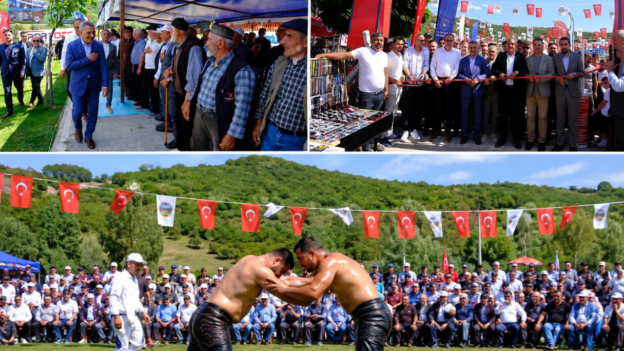 Yozgat Derbent Yaylası'nda Şenlik Coşkusu! Güreşler Nefes Kesti, Mesire Alanı Açıldı