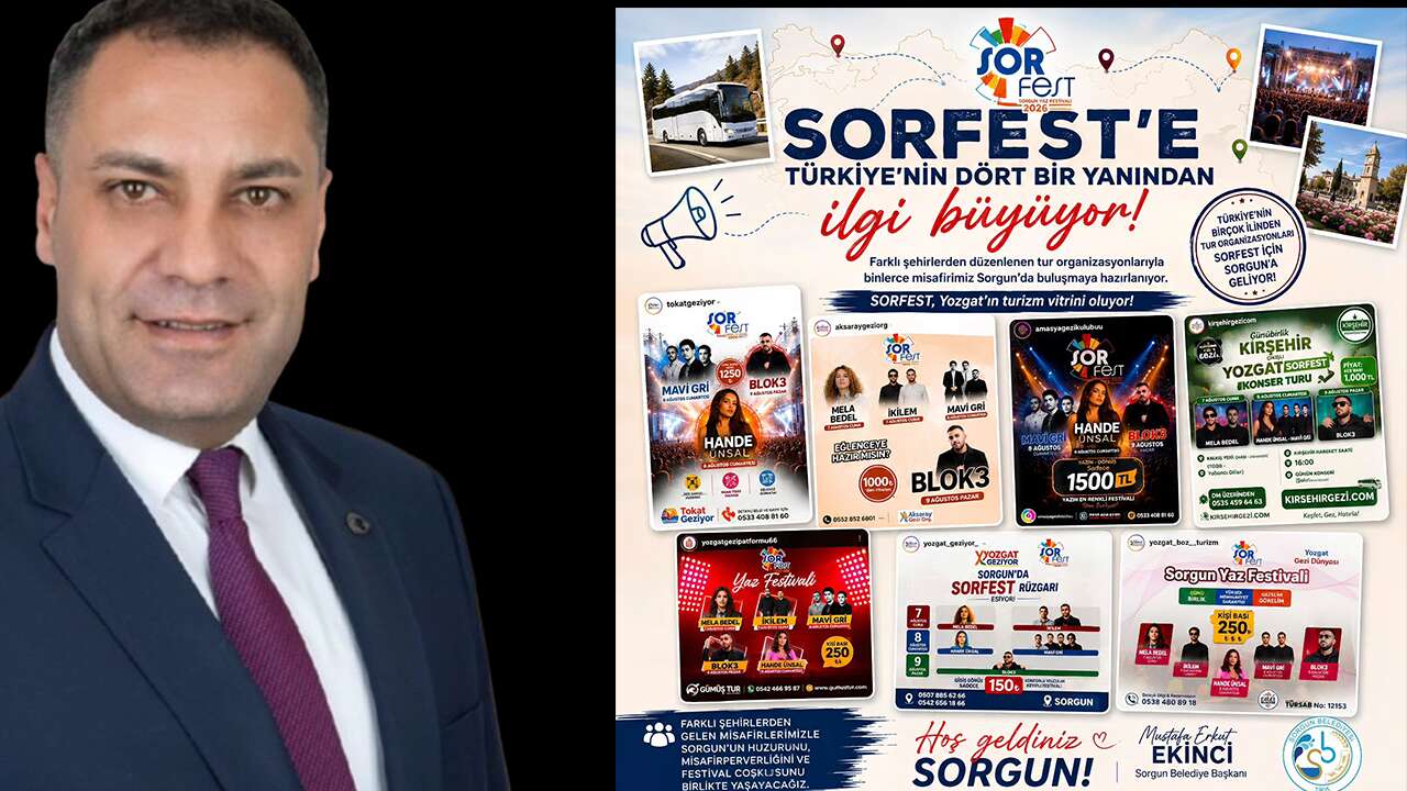 Sorgun'un SORFEST'i  Bölgenin Buluşma Noktası Oluyor