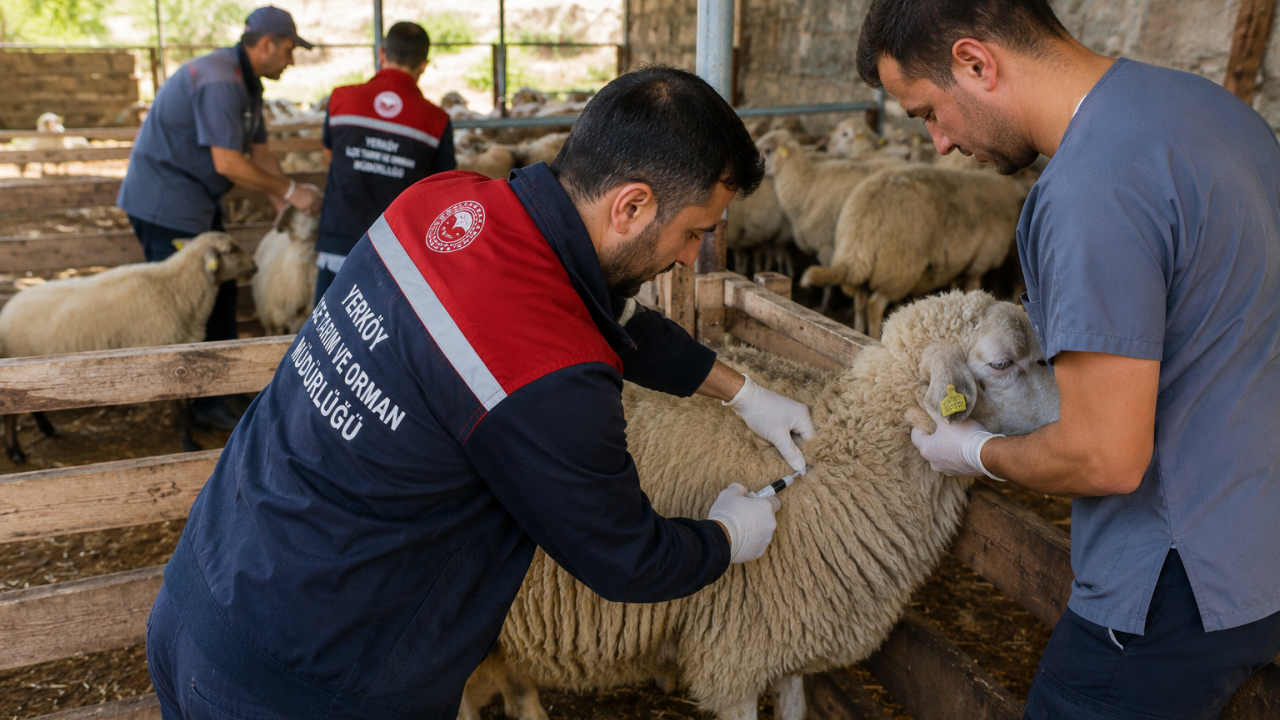 Yozgat'ta Hayvan Aşılaması Başladı! Üreticilere Kritik Çağrı