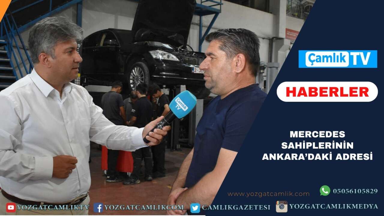 Mercedes Servisinde Yaz Yoğunluğu Başladı