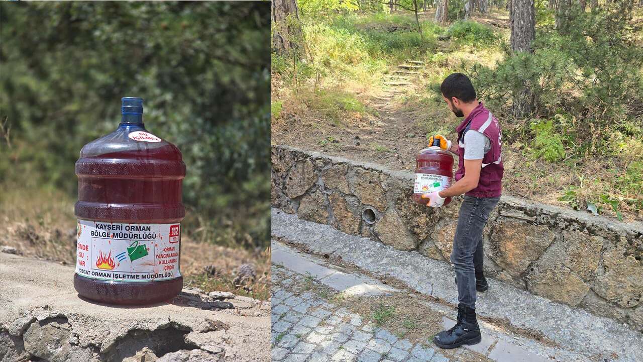 Yozgat’ta personel tek tek yerleştirdi: Bu damacanaların ne işe yaradığını biliyor musunuz?