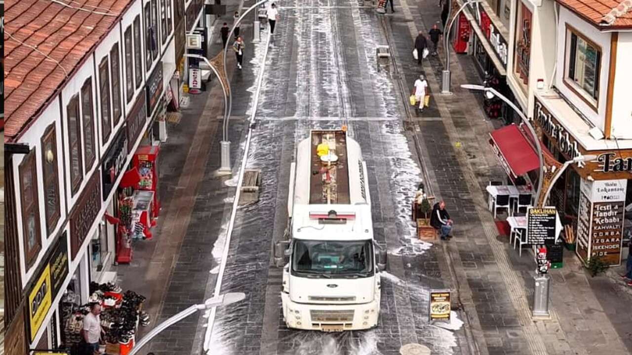 Yozgat'ın o bölgesi sabunlu su ile yıkandı