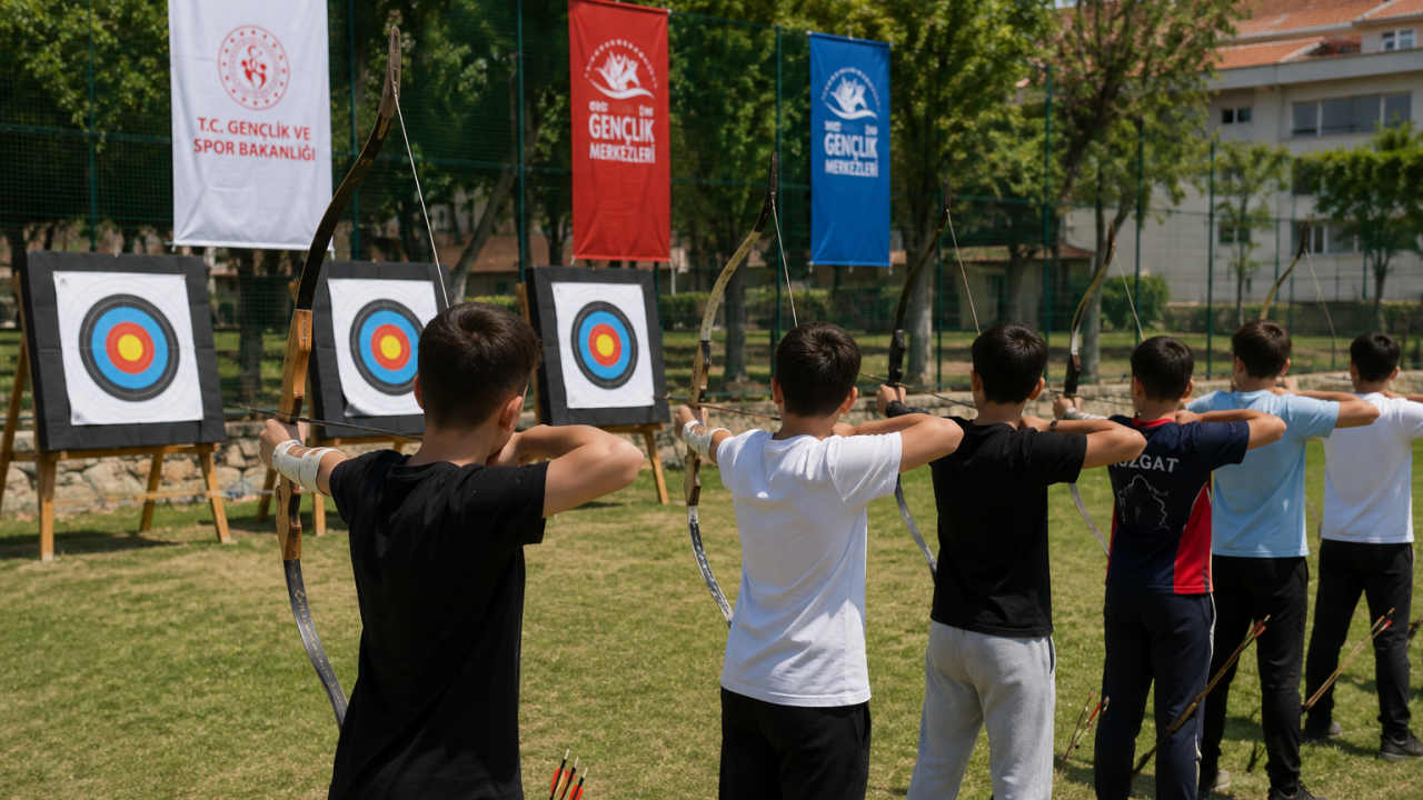 Yozgat'ta Gençler Geleneksel Sporla Buluşuyor! Okçuluk Eğitimlerine Yoğun İlgi