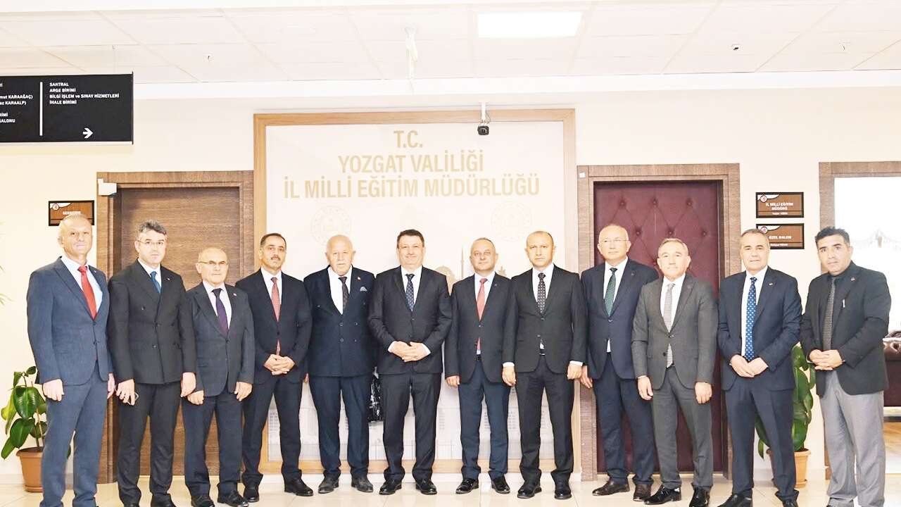 Yozgat’ın Yeni İl Millî Eğitim Müdürü Yaşar Türk’e İlçe Müdürlerinden Ziyaret