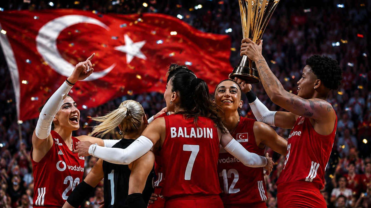 Dünya Bir Kez Daha Türkiye'yi Konuşuyor! Filenin Sultanları Şampiyon Oldu