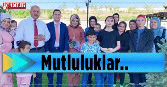 Yenipazar Belediye Başkanı Menderes Baran'ın mutlu günü..