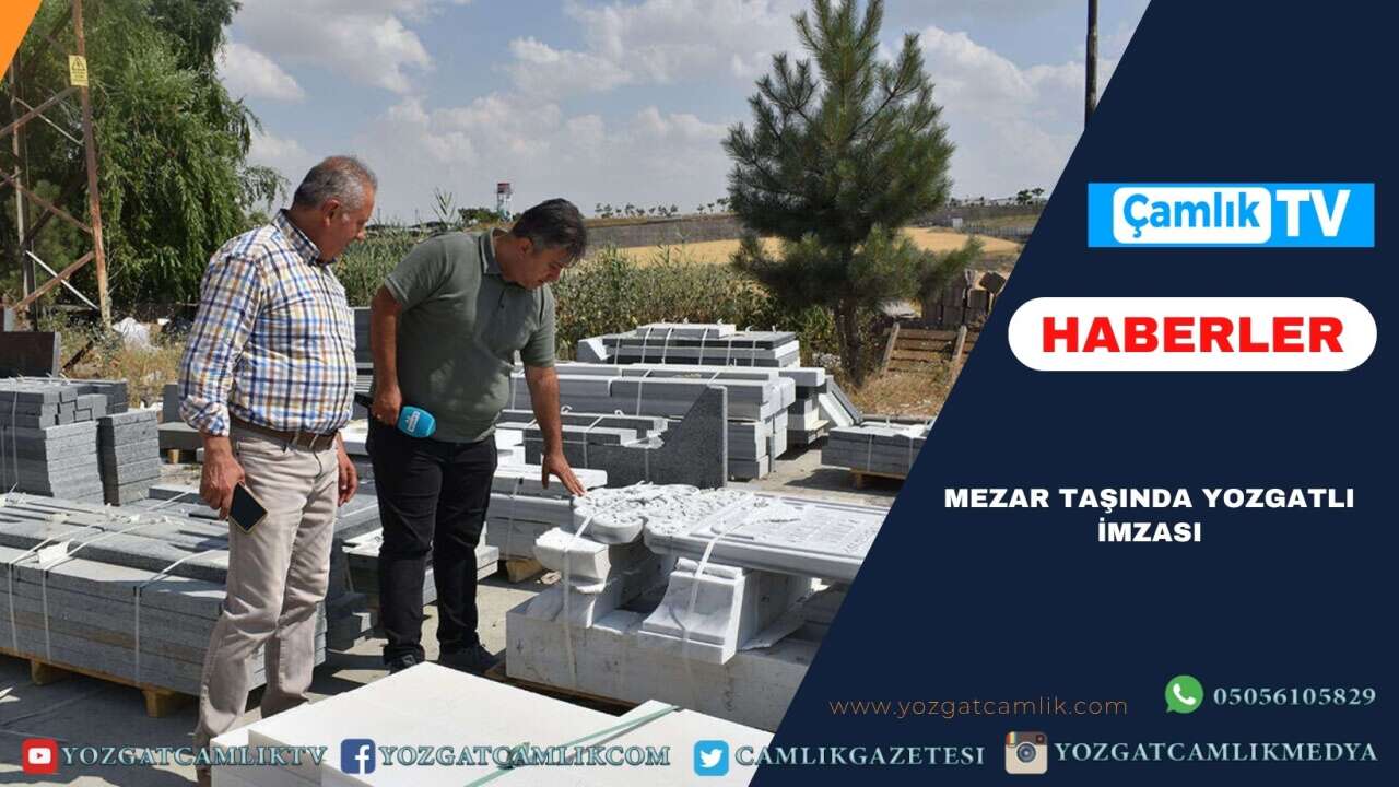 Mezar Taşında Yozgatlı İmzası