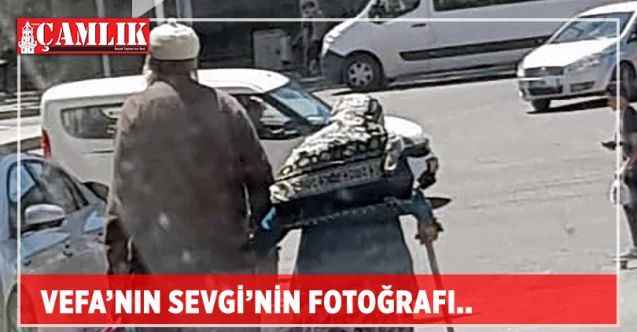 Vefa’nın, sevginin fotoğrafı