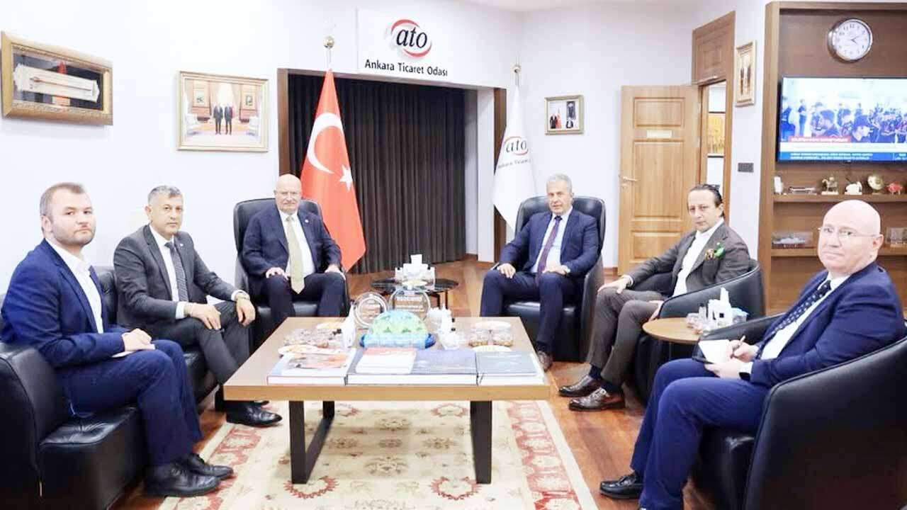 Savunma Sanayisinin Geleceği Ankara'da Masaya Yatırıldı! OSSA'dan ATO'ya Kritik Ziyaret