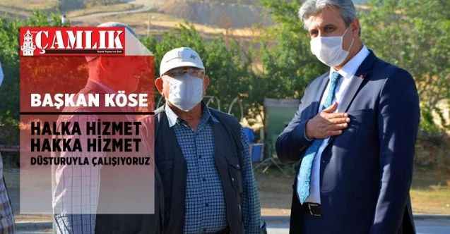 Başkan Köse Divanlı Mahallesinde incelemelerde bulundu