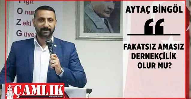 Keçiören Yozgatlılar Gençlik Kollar Başkanı Aytaç Bingöl'den Yozgatlı Dernek ve Federasyonlara Çok Önemli Mesaj