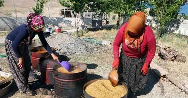Yozgat’ta kazanlar bulgur için kaynıyor