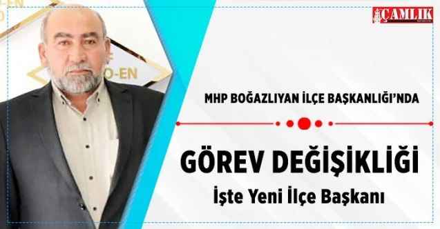MHP Boğazlıyan İlçe Başkanlığında isim değişikliği, ilçe başkanı Selahattin Demiroğlu getirildi