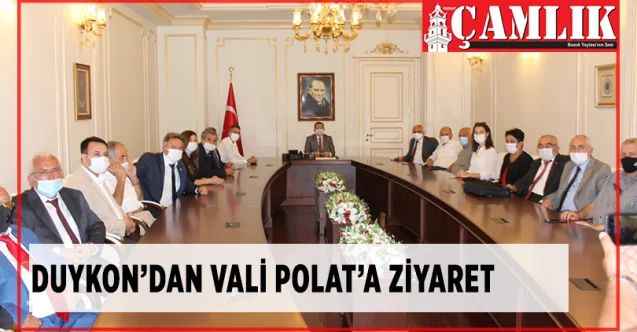DUYKON'dan Yozgat Valisi Ziya Polat'a ziyaret