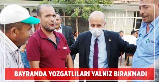 Ali Keven, Bayramda Yozgatlıları yalnız bırakmadı
