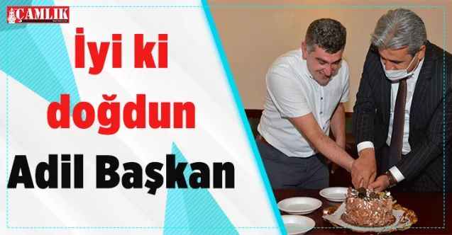 Adil Başkan’a sürpriz doğum günü