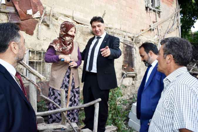 Avrupa Yozgatlılar Federasyonu Cihanpaşa Köyü'nde inceleme yaptı