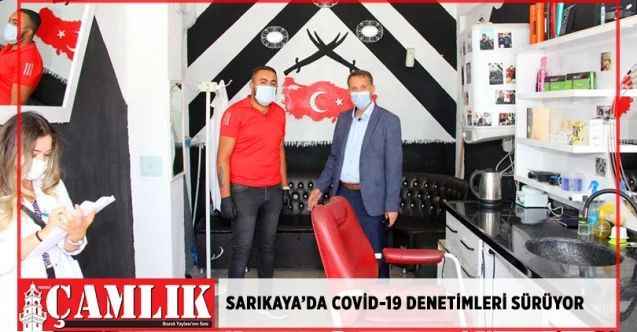 Sarıkaya'da Covid-19 denetimleri sürüyor